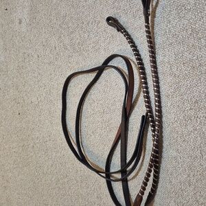 Vintage Circle Y Silver Laced Reins